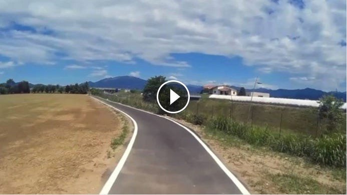 Video Pista Ciclabile Dalmine Treviolo