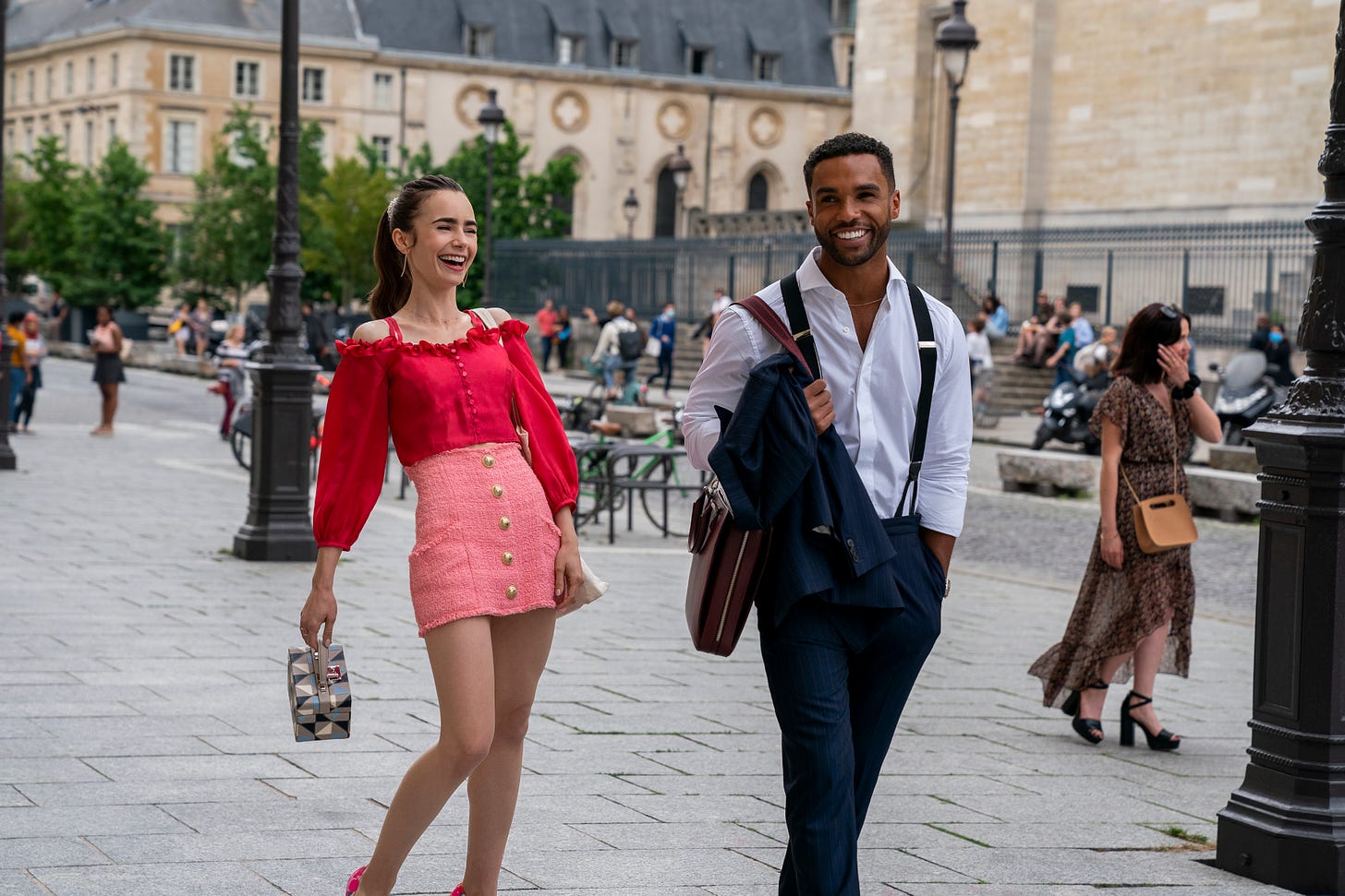 Lucien Laviscount on Playing Alfie in Emily in Paris Season 2 | Time