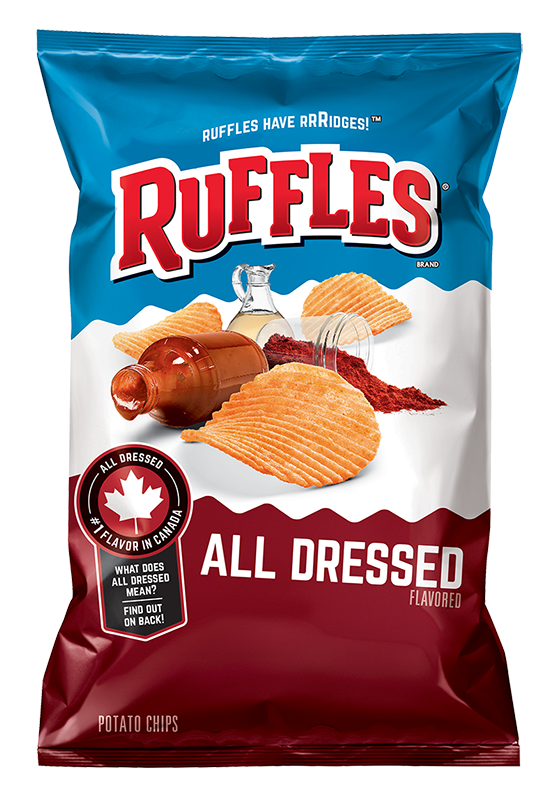 RUFFLES® All Dressed Flavored Potato Chips | Ruffles