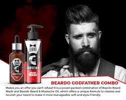 Godfather Beard Oil & Beard wash Combo | Beard Care Products