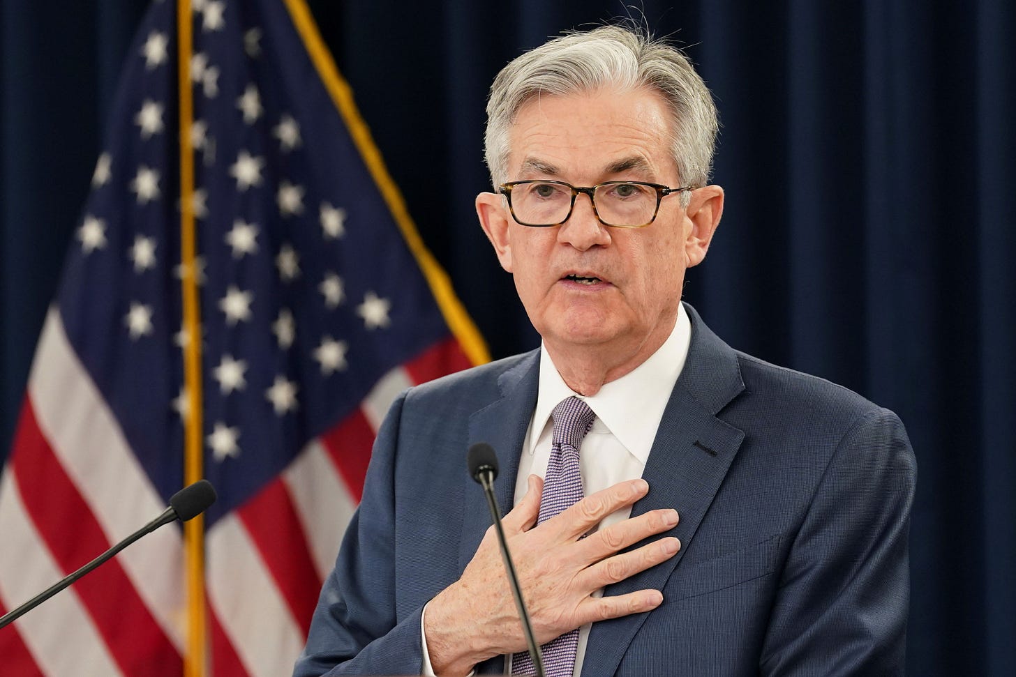 Watch Federal Reserve chairman Jerome Powell's opening statement