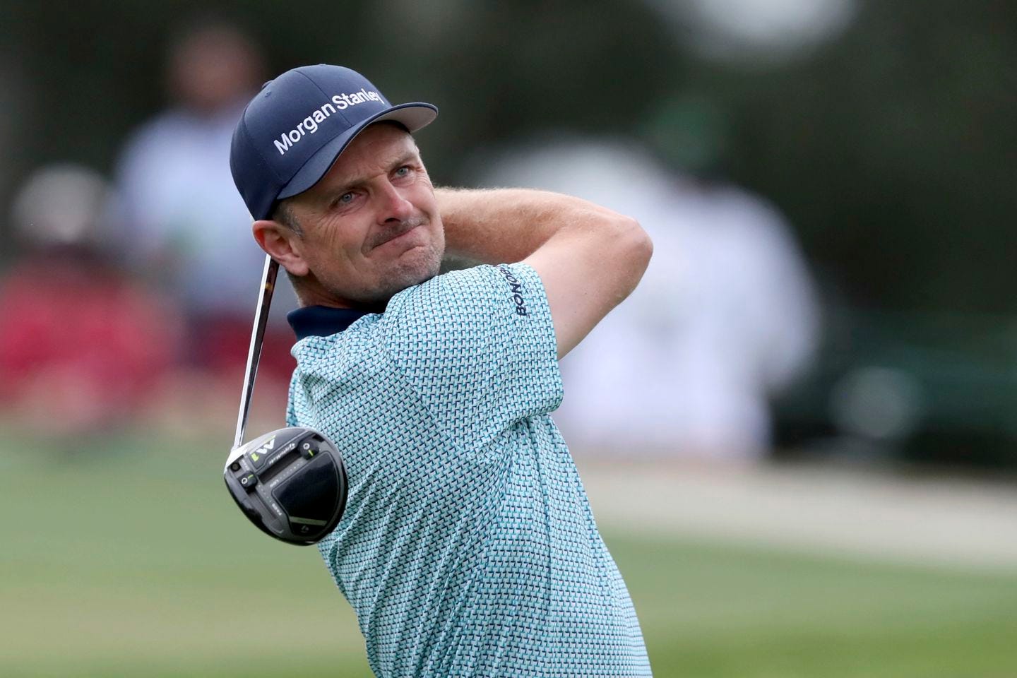 Justin Rose had birdies on the par 5s on the back nine and made a 20-foot birdie putt on the 16th hole on Friday.