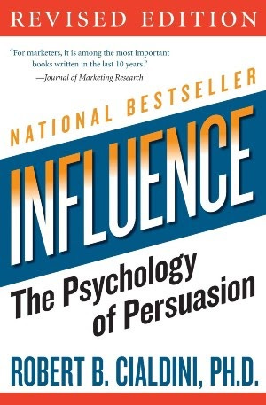 Capa do livro Influence: The Psychology of Persuasion, de Robert C. Cialdini