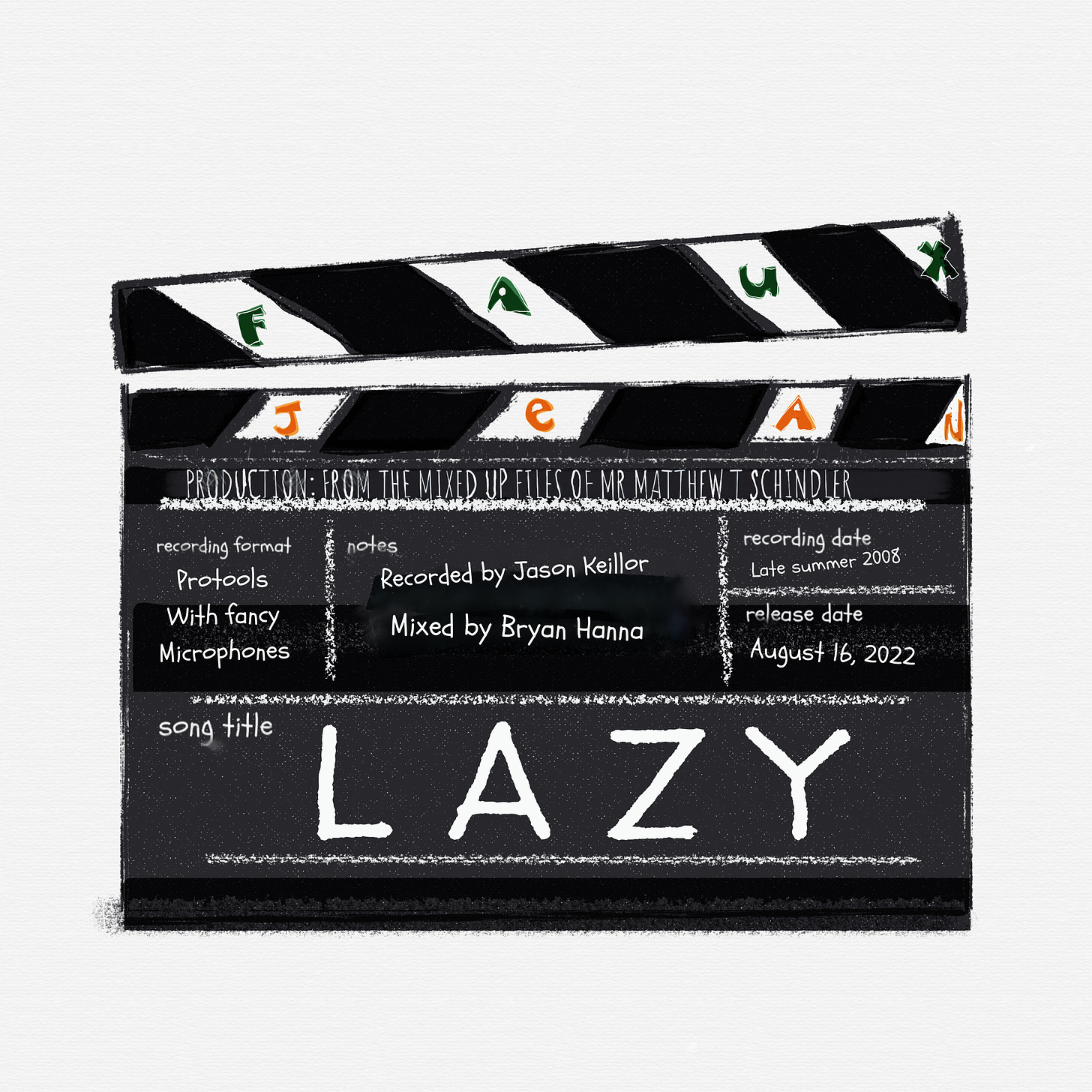 Artwork for the song "Lazy."