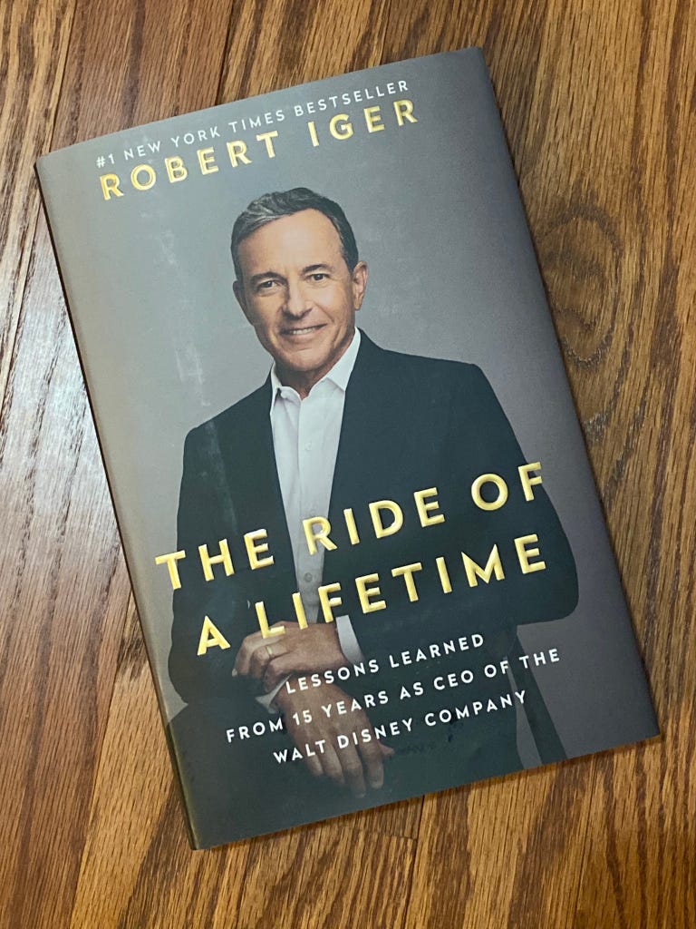 The Ride of a Lifetime by Robert Iger – Eric L. Barnes