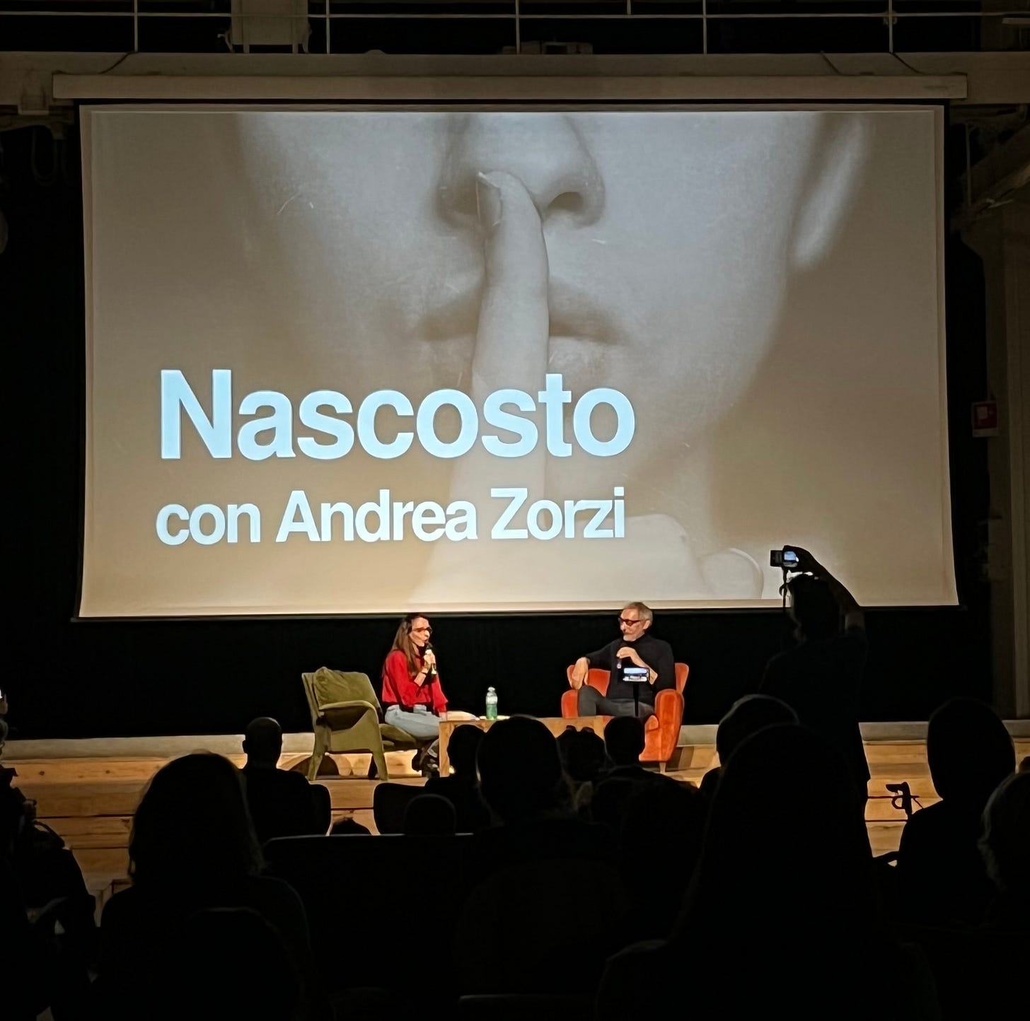 Foto dell'evento intitolato Nascosto, con Andrea Zorzi