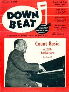 Down Beat Magazine November 1955