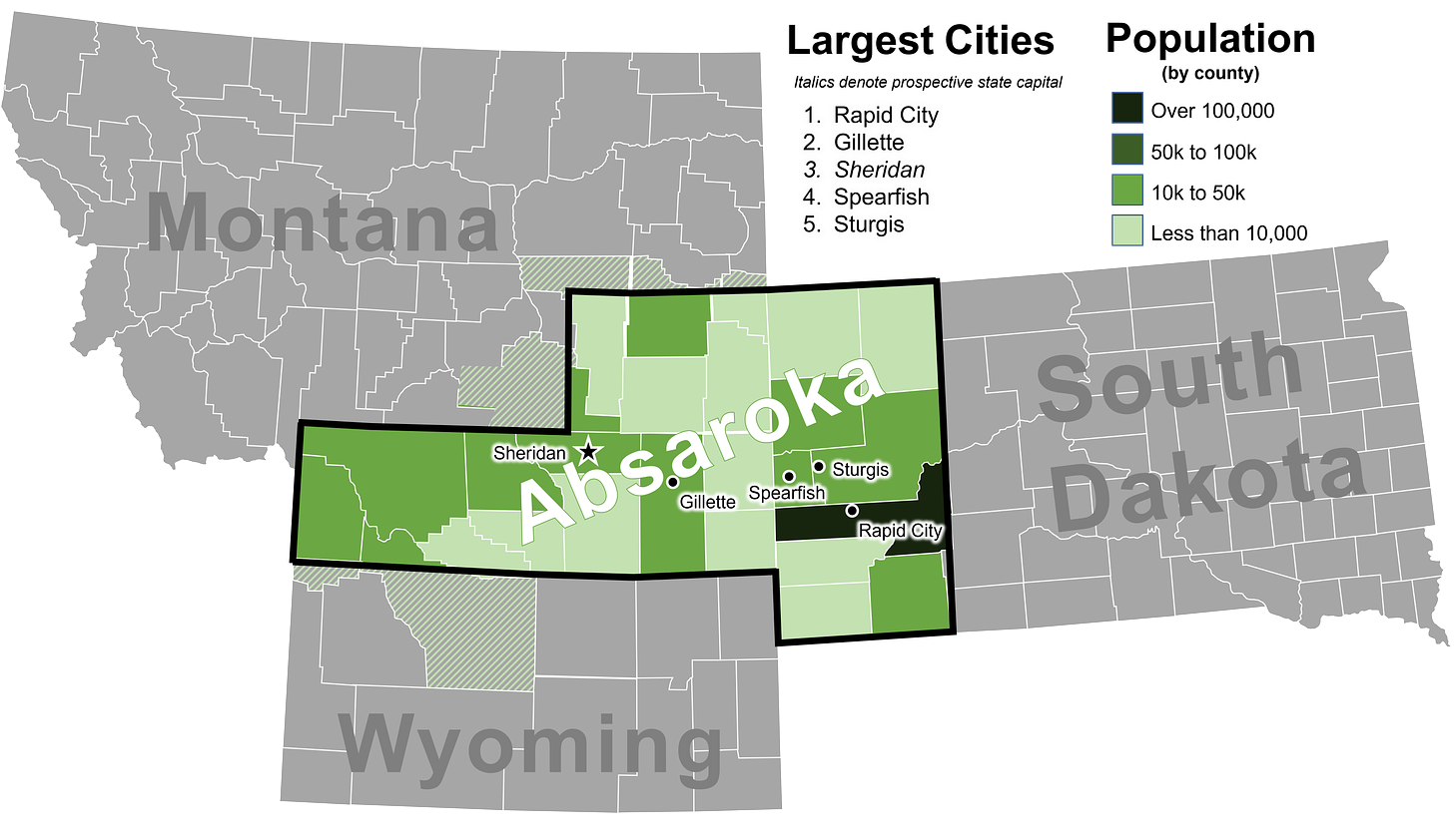 Absaroka Map