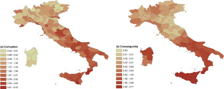 Kinship, fractionalization and corruption - ScienceDirect