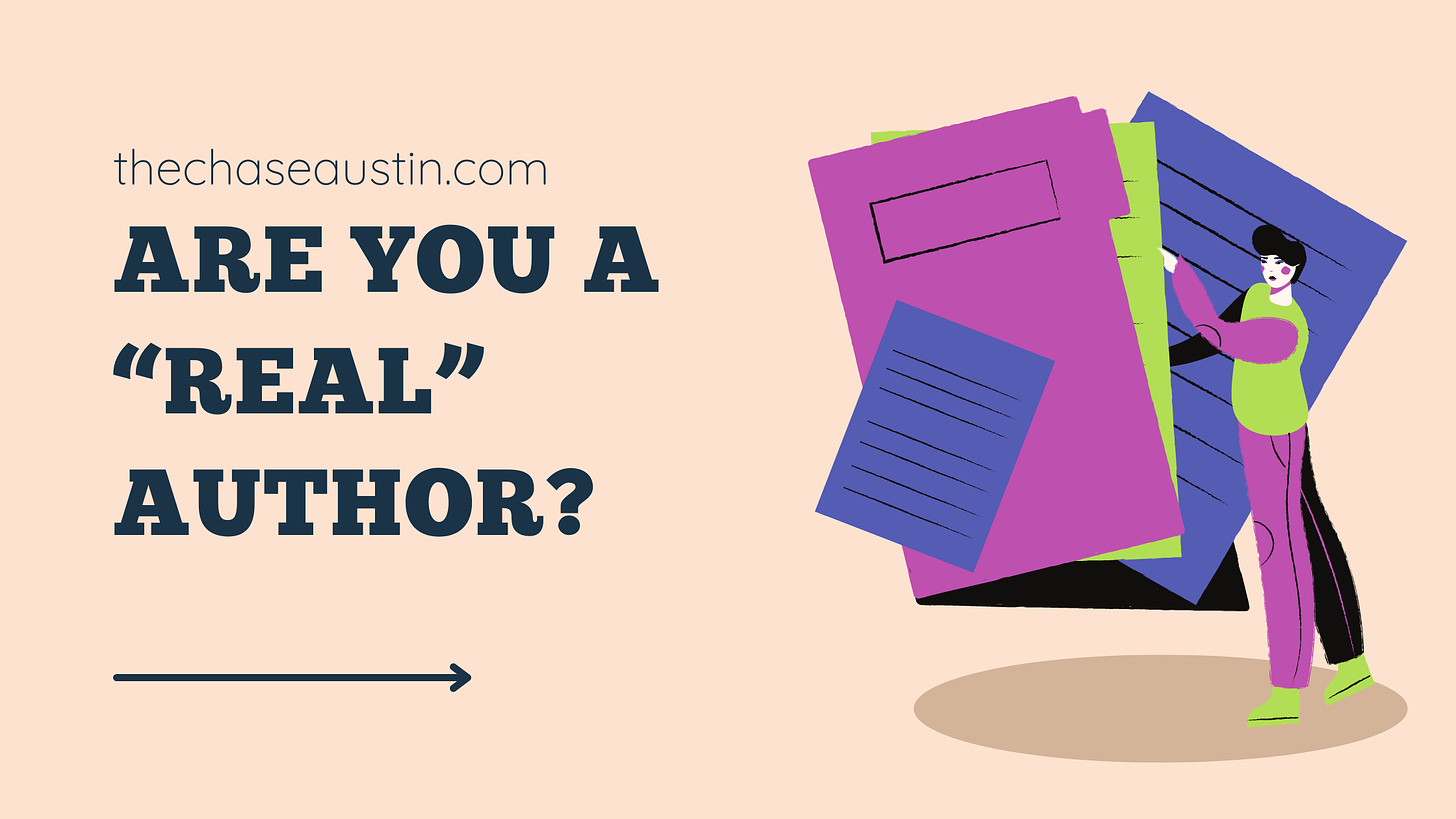 Are you a real author - image
