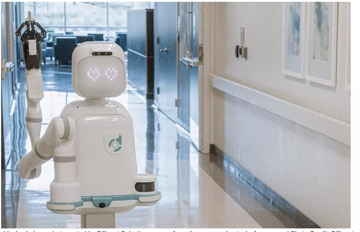 Delivery Care Robots Are Being Used to Alleviate Nursing Staff