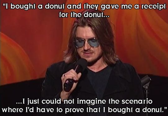 I&#39;m looking at you, Dunkin&#39; Donuts… | Funny pictures, Mitch hedberg, Funny  captions