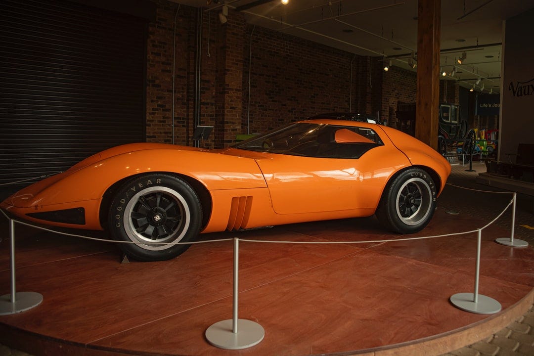 Vauxhall 1966 xvr concept car