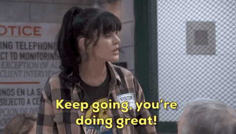 "You're doing great" gif