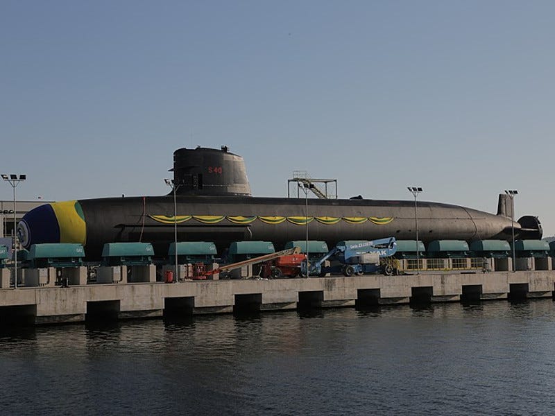 SSK Scorpene-class Attack Submarine, France