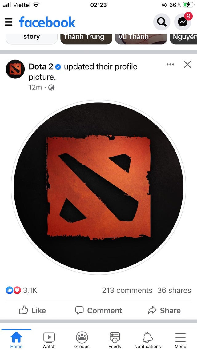 r/DotA2 - Dota 2 facebook page just updated their profile pic