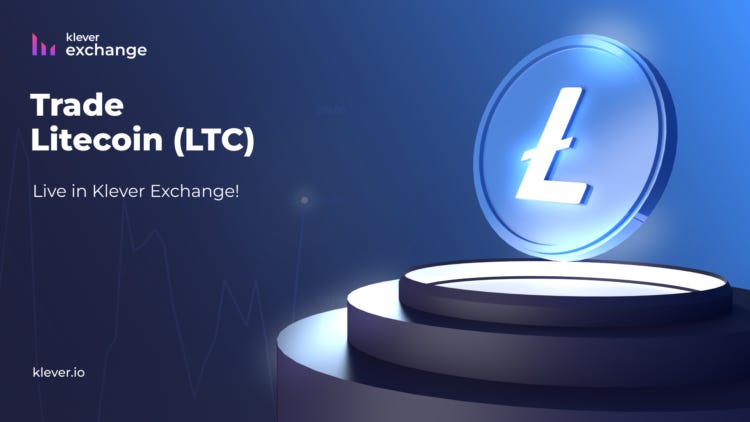 Overview LTC – Trade is live on Klever Exchange
