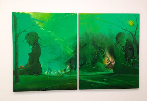 Lisa Yuskavage (David Zwirner Gallery- NYC) - Canvas and Crumpets