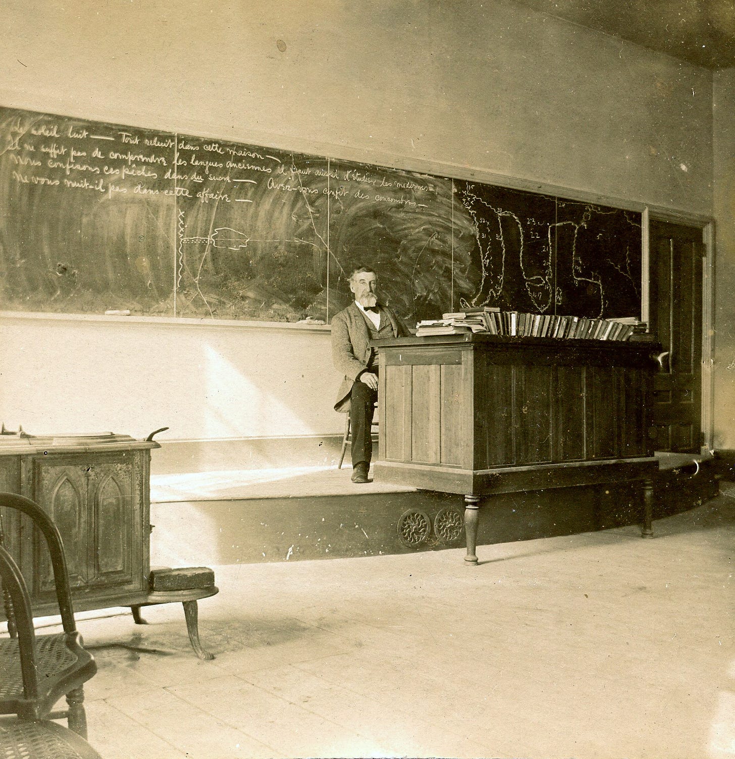 Will Preston at desk