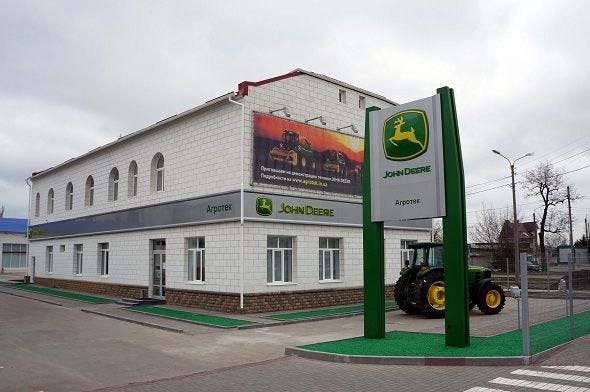 John Deere dealership - Ukraine