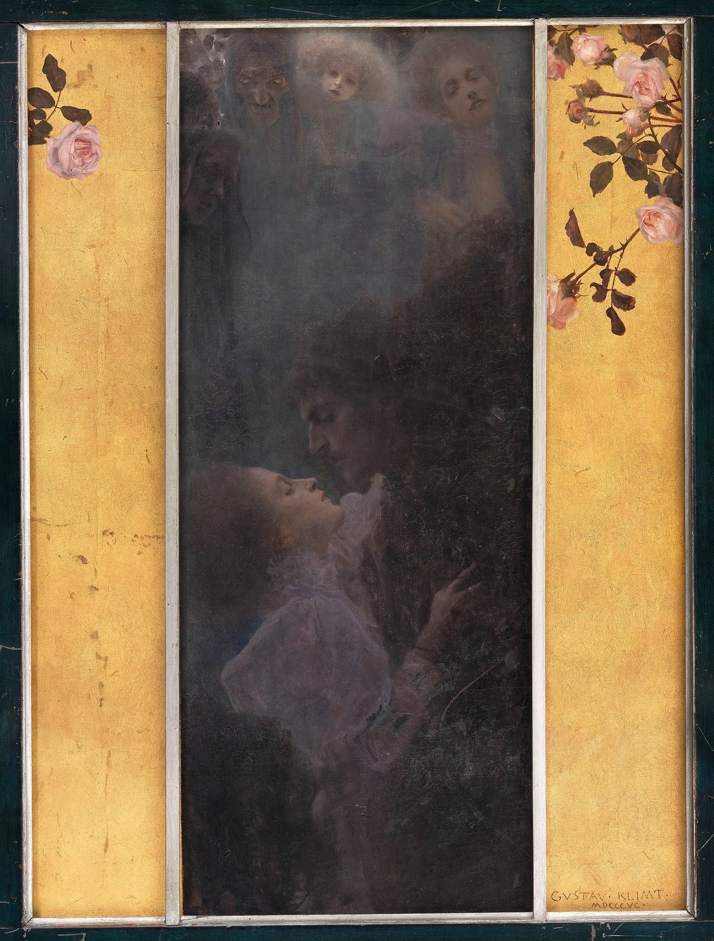 Liebe (1895) by Gustav Klimt