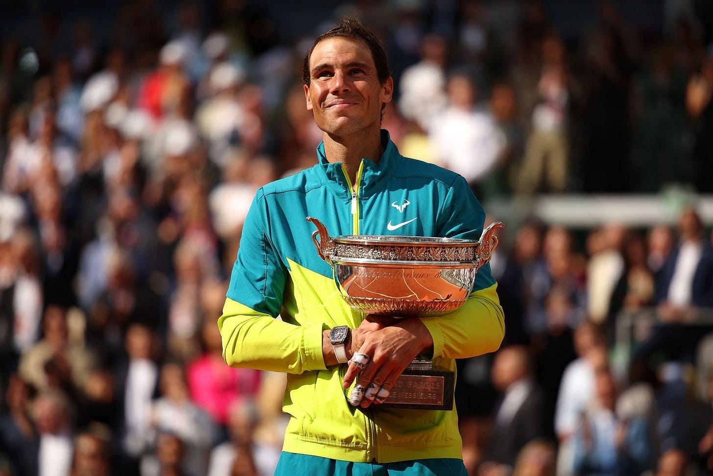 Nadal creates history to win record-extending 14th title at Roland Garros 2022 French Open - Day Fifteen 2022 French Open - Day Fifteen