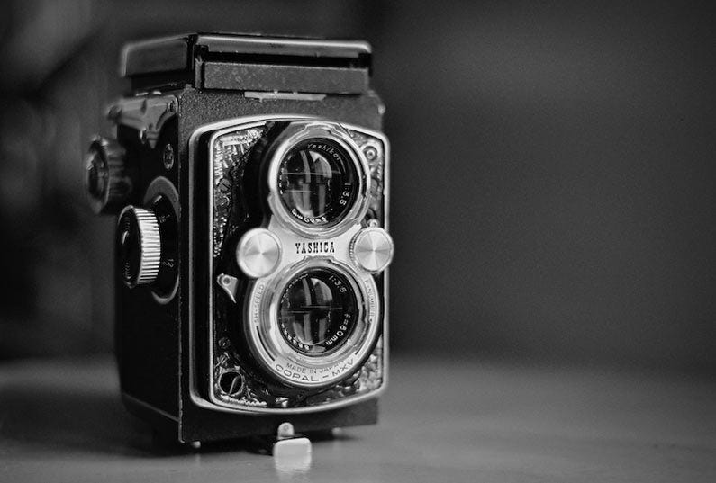 Roll Film Camera for Portrait Photography