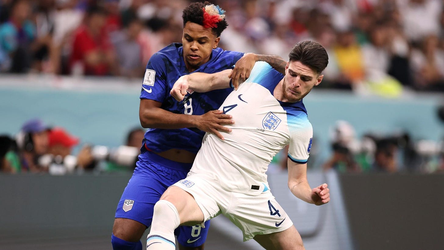 USA player ratings, grades vs. England at World Cup: Midfield impresses in  USMNT scoreless draw | Sporting News