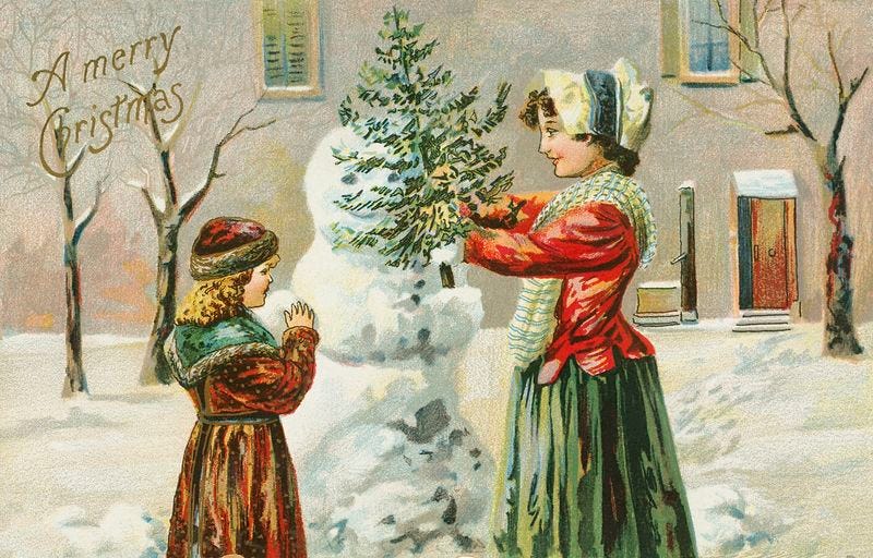 Vintage Christmas Images and Illustrations Free CC0 Public Domain | rawpixel
