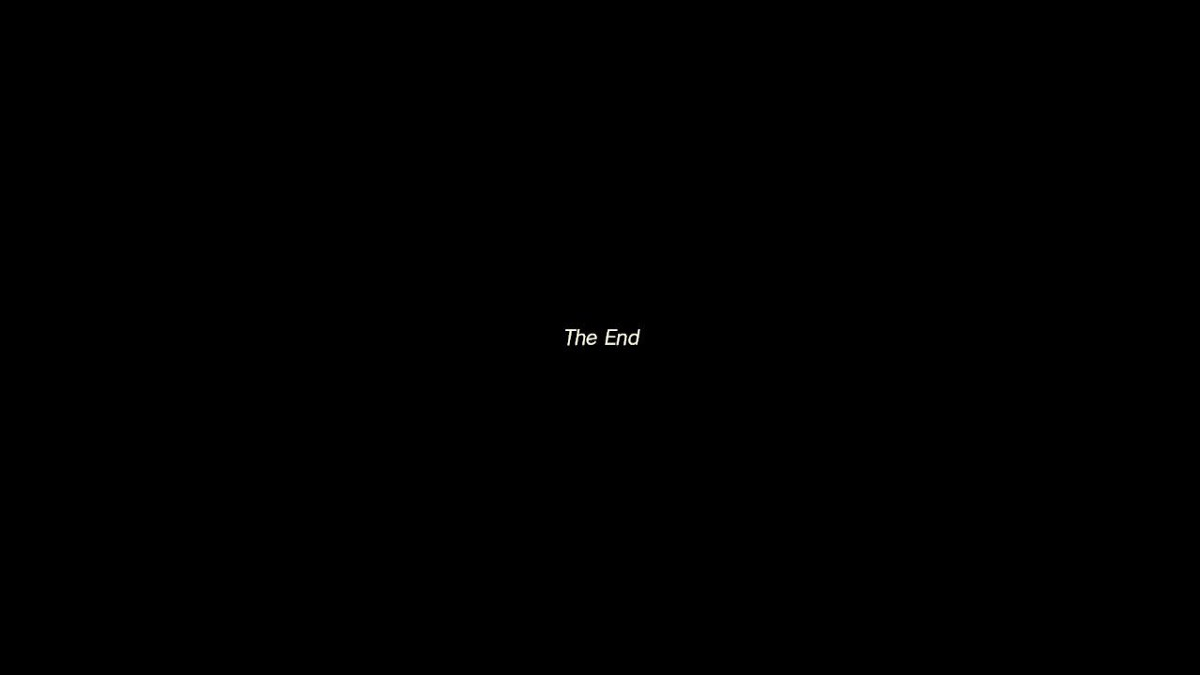 “The End”
