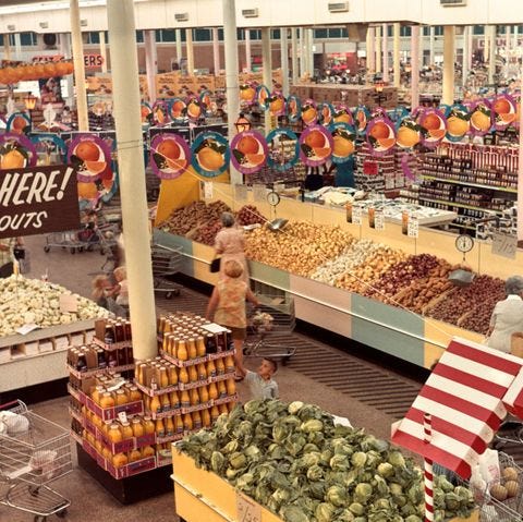 Vintage Photos of Grocery Stores Through the Years - Pictures of Grocery  Stores
