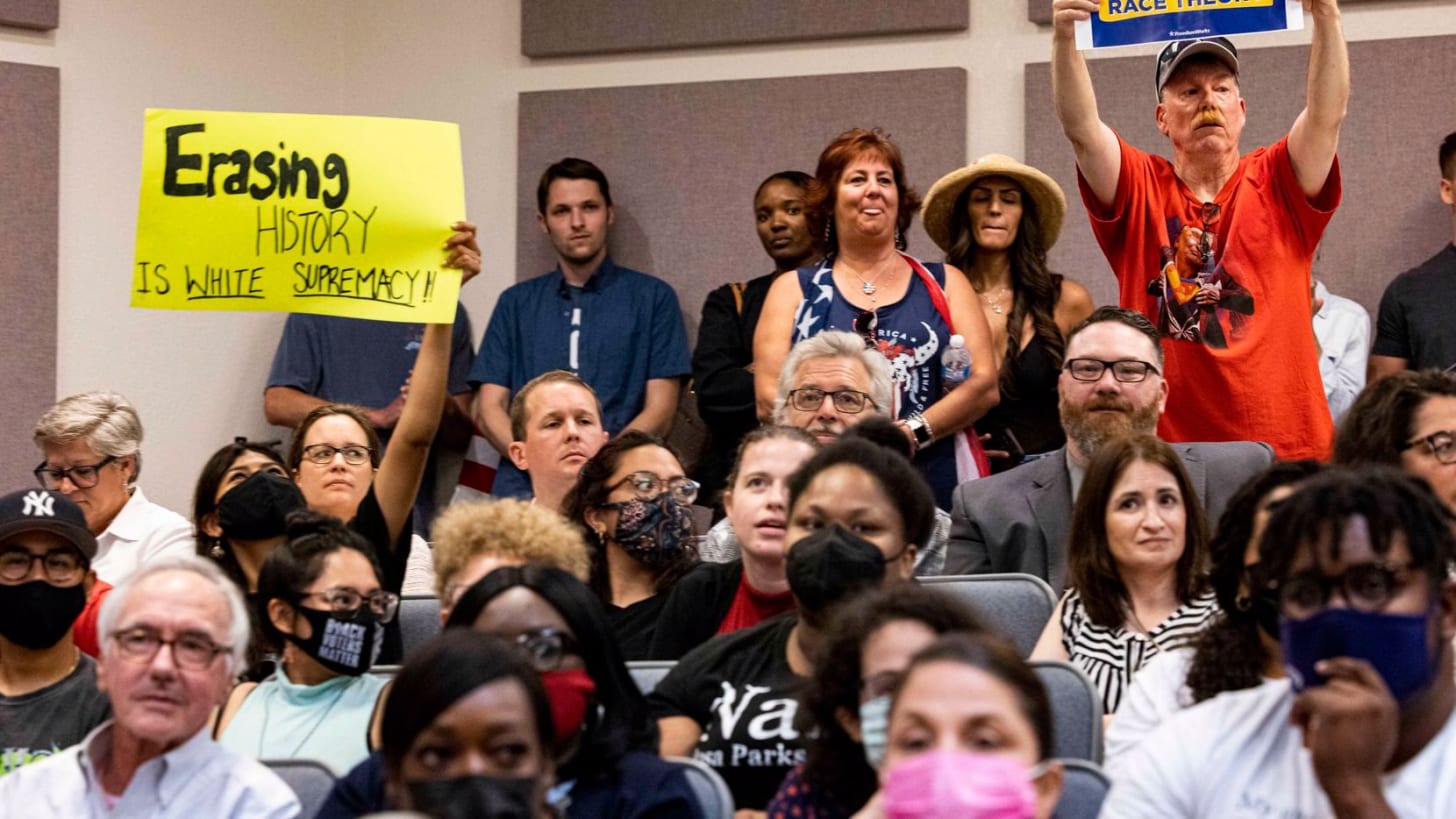 Critical race theory&#39; roils Fort Worth school board meeting as Texas braces  for continued fight