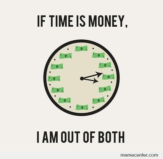 If time is money... by ben - Meme Center
