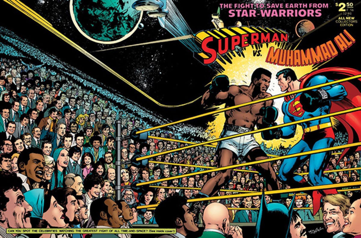 Superman vs. Muhammad Ali: The Greatest, Strangest Team-Up in Comic Book  History - SI Kids: Sports News for Kids, Kids Games and More
