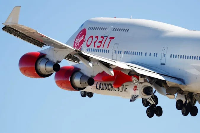 Virgin Orbit will launch small satellites for the UK military