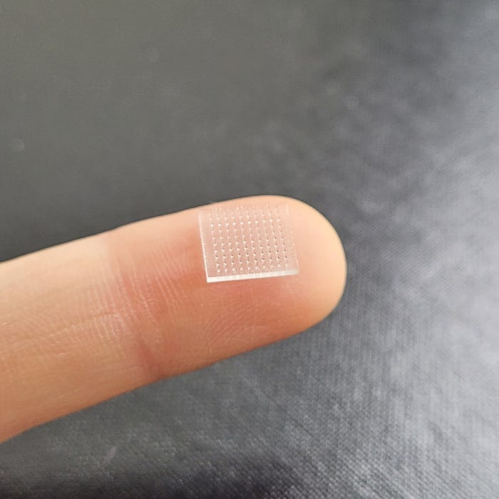A 3D printed vaccine patch offers vaccination | EurekAlert!