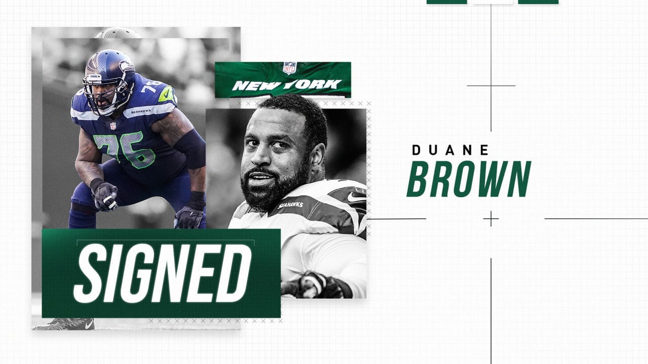 Jets Sign T Duane Brown; Release WR Keshunn Abram