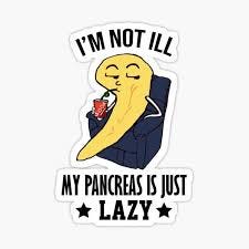 Diabetic Funny Quotes Stickers | Redbubble