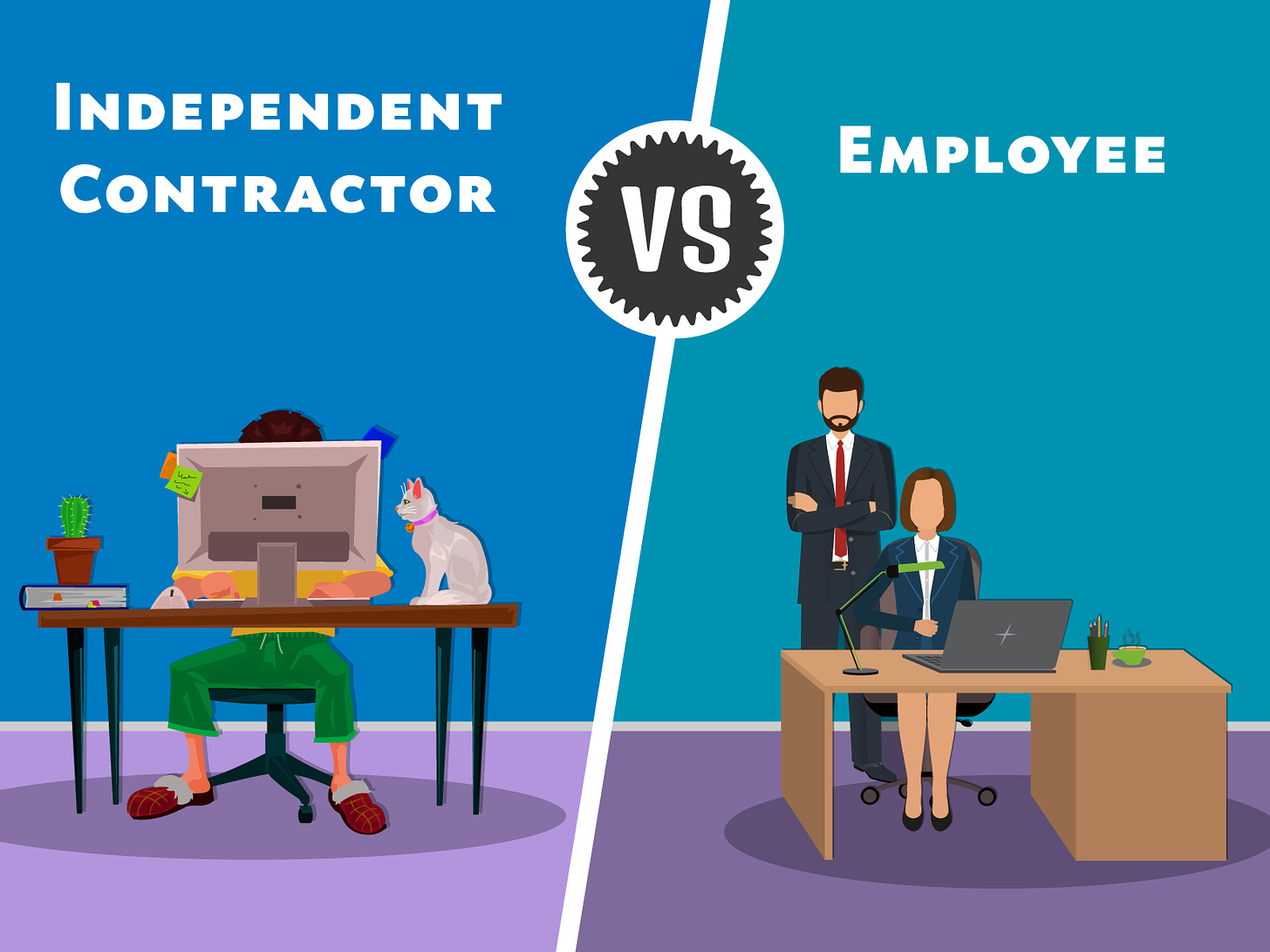 1099 contractor vs W2 employee