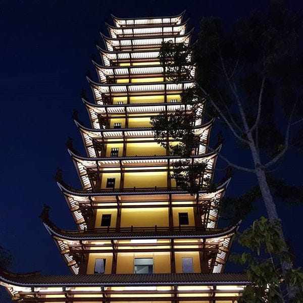 A temple in District 10, Ho Chi Minh City.