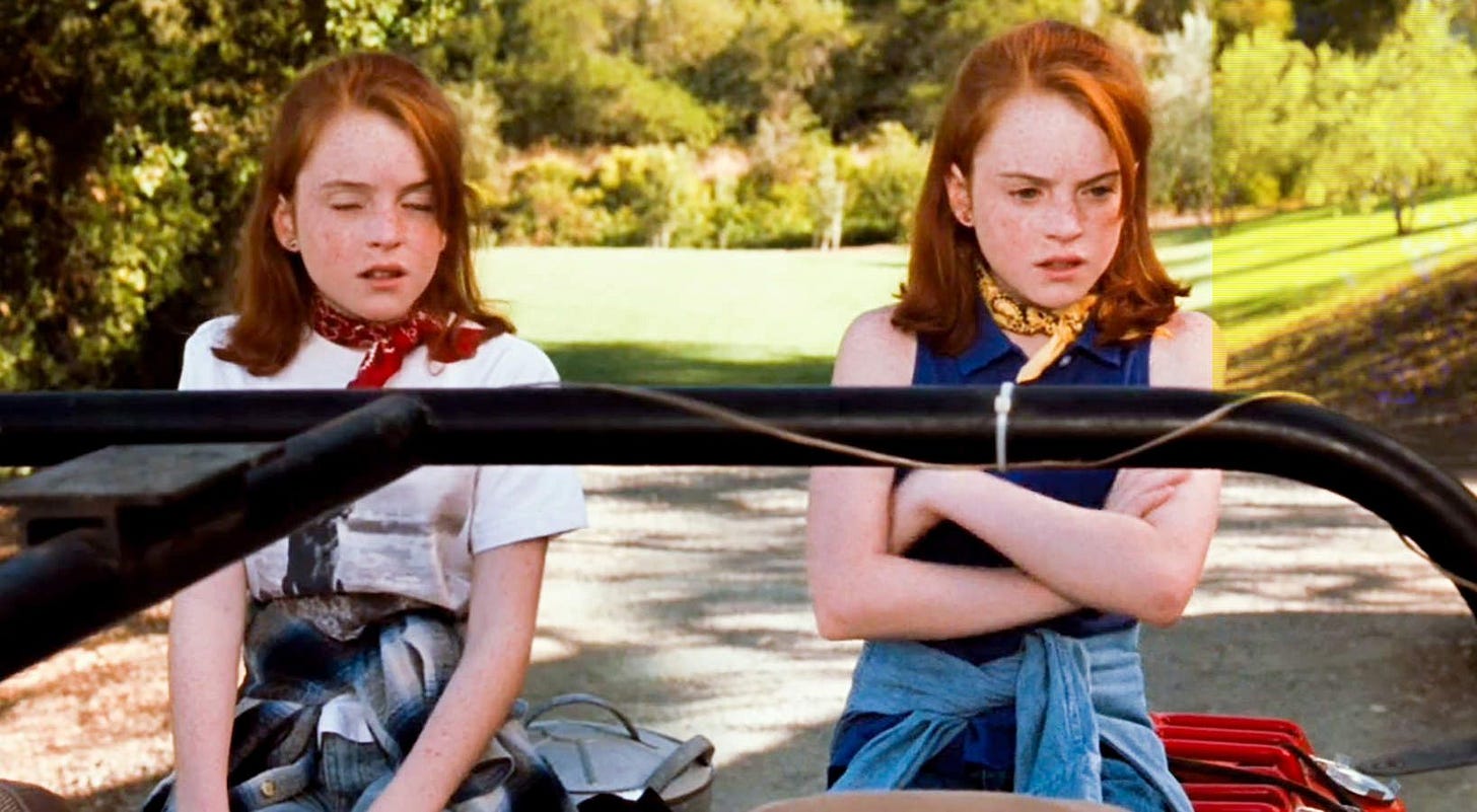 The Parent Trap' Style: a 1998 Fashion Retrospective | Parent trap, Parent  trap movie, Parent trap twins