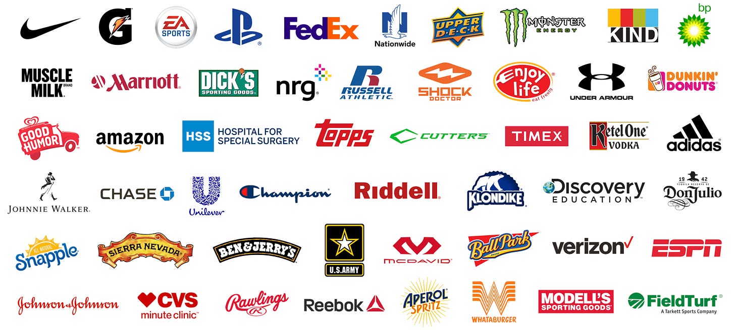 Sports Sponsorships companies 