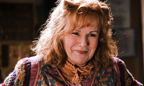 Rosie From "Mamma Mia" And Molly Weasley From "Harry Potter" Are Played By  The Same Actor