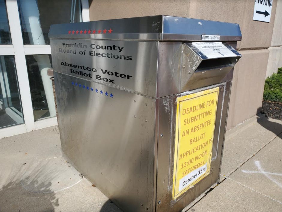 Here is where to drop off your Ohio absentee ballot - Ohio Capital Journal