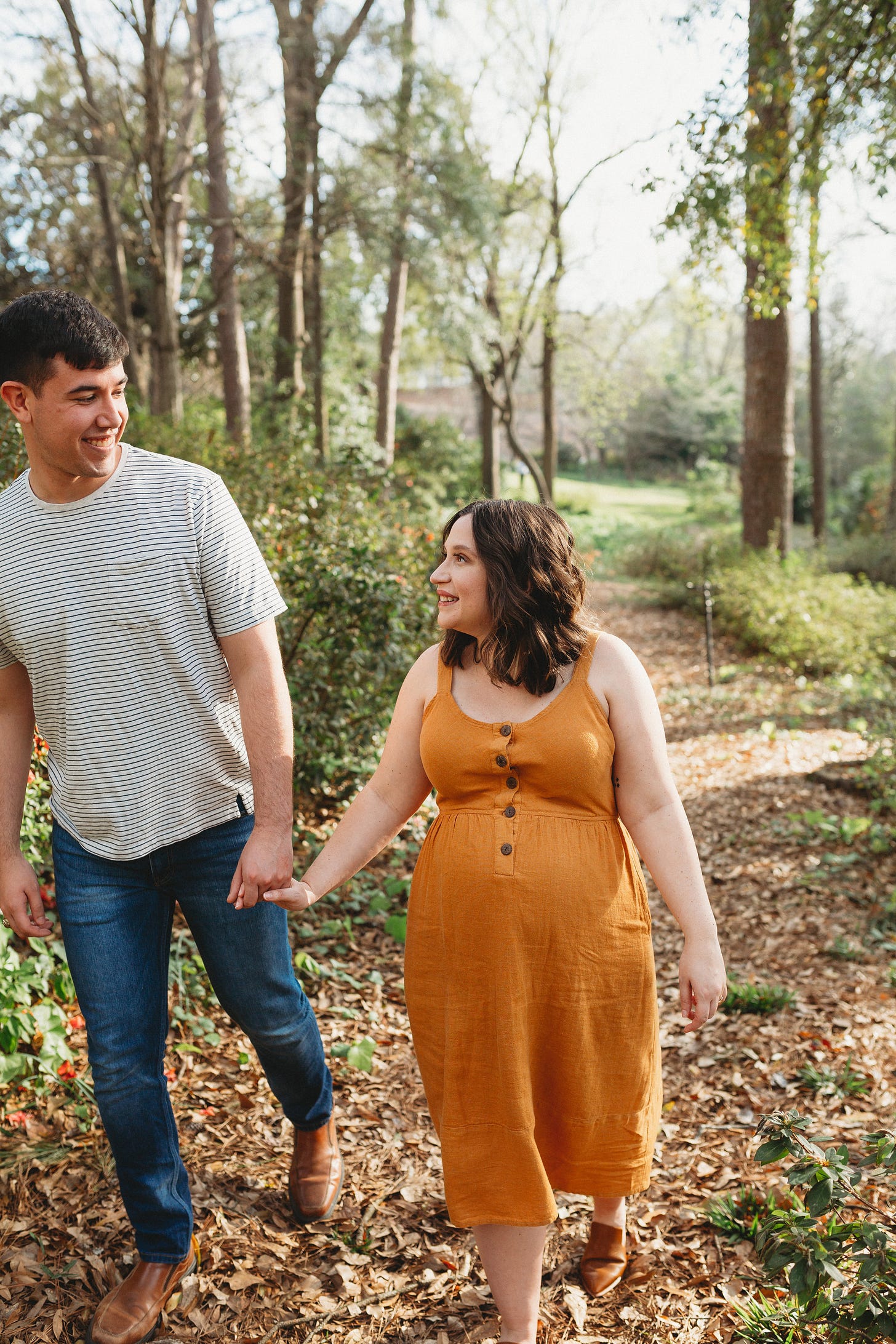 Secret Garden Maternity Photoshoot in Columbus, Georgia