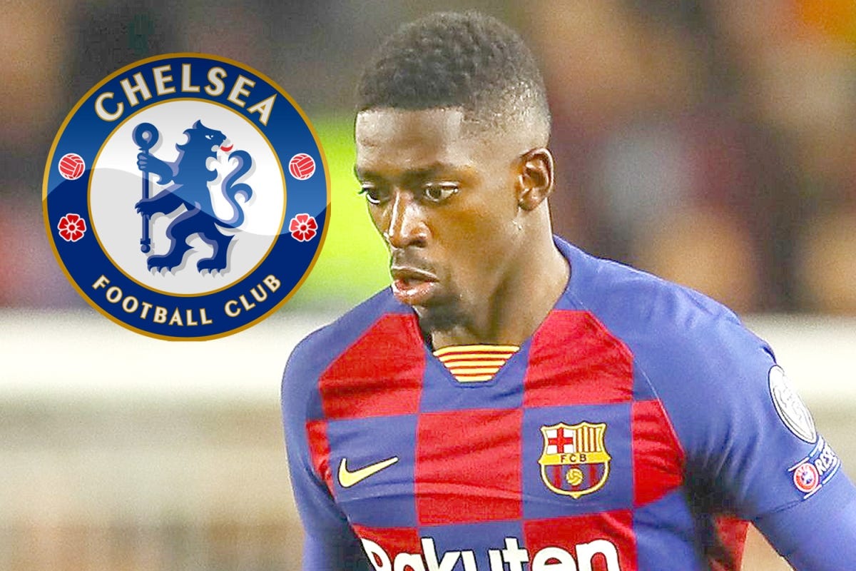 Chelsea &#39;meet with agent of Barcelona star Ousmane Dembele&#39; as Lampard  looks for winger when transfer ban ends
