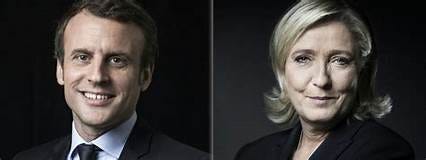 Présidentielle française: Emmanuel Macron et Marine Le Pen ...