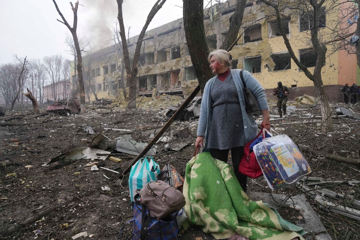Photos: Russian bombing destroys hospital in Ukraine's Mariupol | Gallery  News | Al Jazeera