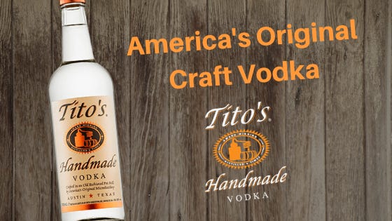 Tito's Handmade Vodka — Liquor Barons Hillarys