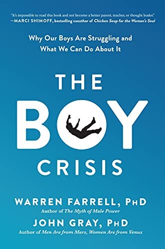 The Boy Crisis: Why Our Boys Are Struggling and What We Can Do About It  (English Edition) eBook : Farrell, Warren : Amazon.it: Kindle Store